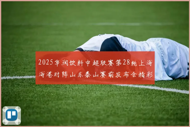 2025华润饮料中超联赛第28轮上海海港对阵山东泰山赛前发布会精彩回顾