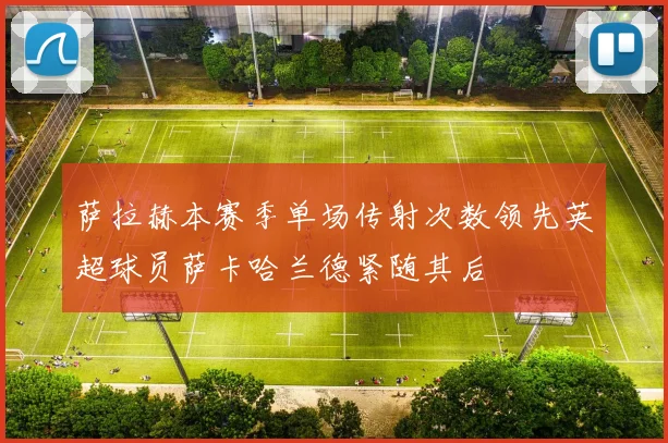 萨拉赫本赛季单场传射次数领先英超球员萨卡哈兰德紧随其后